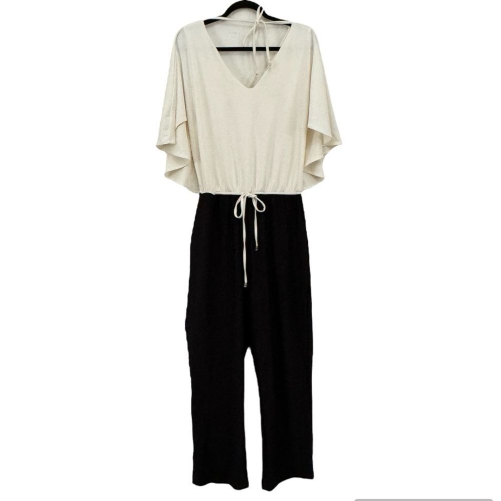 Black and White Jumpsuit Size S